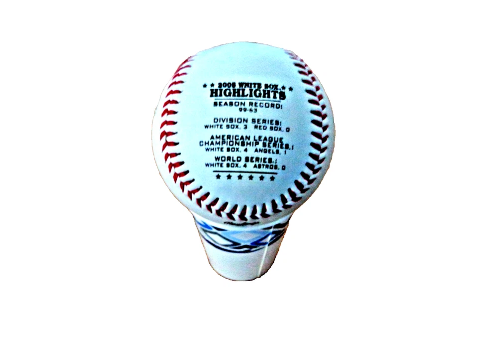 CHICAGO WHITE SOX GENUINE MERCHANDISE MLBP 2005 WORLD SERIES BALL  LIMITED - Image 3 of 4