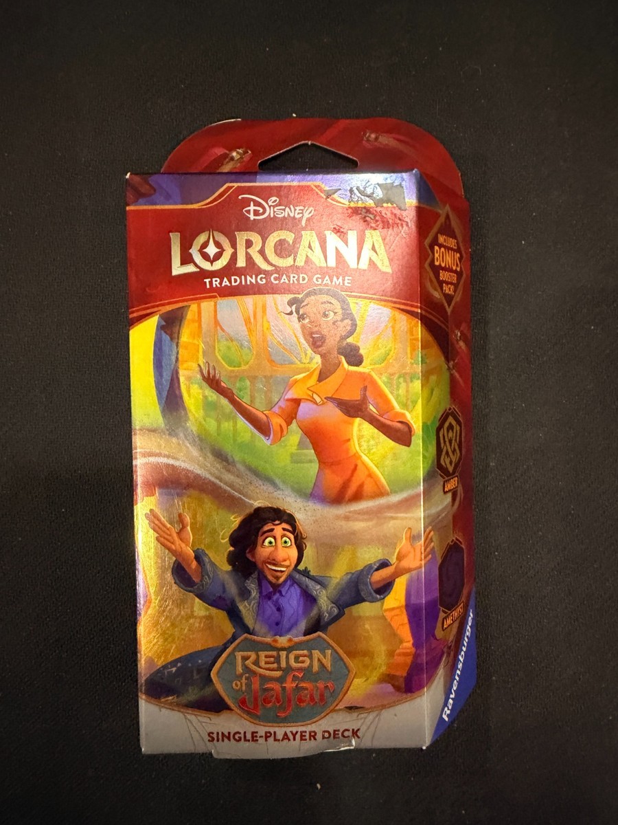 Disney Lorcana TCG: Reign of Jafar (Set 8) Starter Deck - Amber & Amethyst