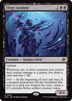 1x Elegy Acolyte - Edge of Eternities - NM  -  MTG
