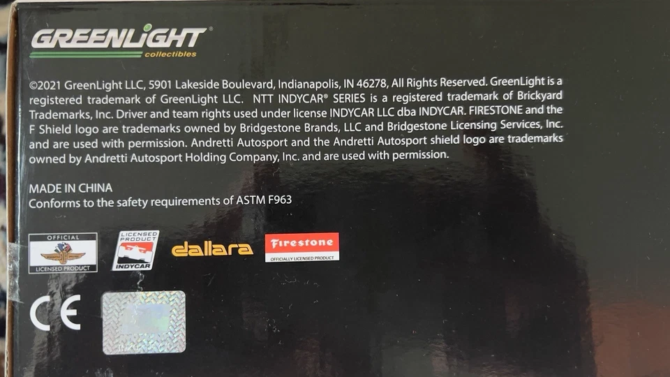 HUNTER-REAY Honda 28- INDYCAR  1:18 Collectible Edition - Bild 4 von 4