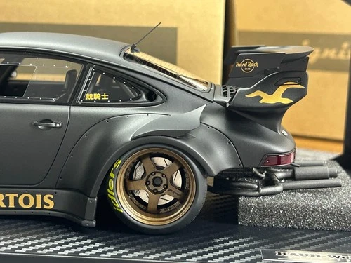 IG Ignition Model 1/18 Porsche RWB 930 Stella Artois Matte Resin Car IG3695 - Picture 4 of 11