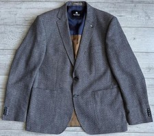 Men Navyboot Blazer Multicolor Wool 42 / XL / 50