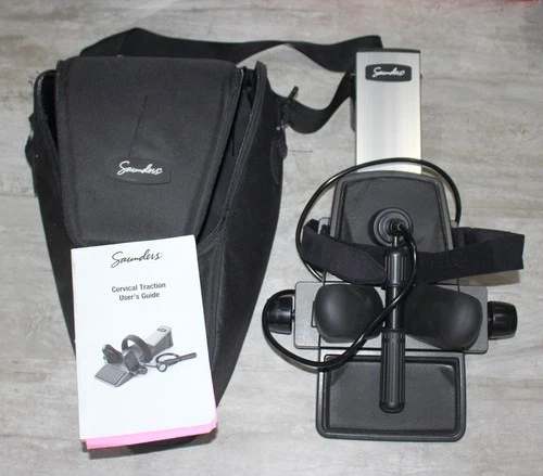 Saunders Traction Spine Neck Pain Relief Pump - WORKS!!
