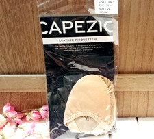 Capezio Leather Pirouette II Dance Shoe Pair XS Nude New, Fast Shipping