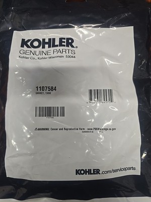 Kohler Genuine 1107584 Tank To Bowl Gasket FOR K-P70310 Toilet 