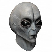 Alien Mask Scary Horrible Horror Magic Latex Costume Halloween Cosplay Party US