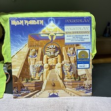 Iron Maiden   Powerslave   40th Anniversary ZOETROPE Walmart Exclusive LP