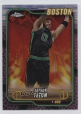 2024-25 Topps Chrome Pink Basketball Refractor Jayson Tatum #51 1ig2