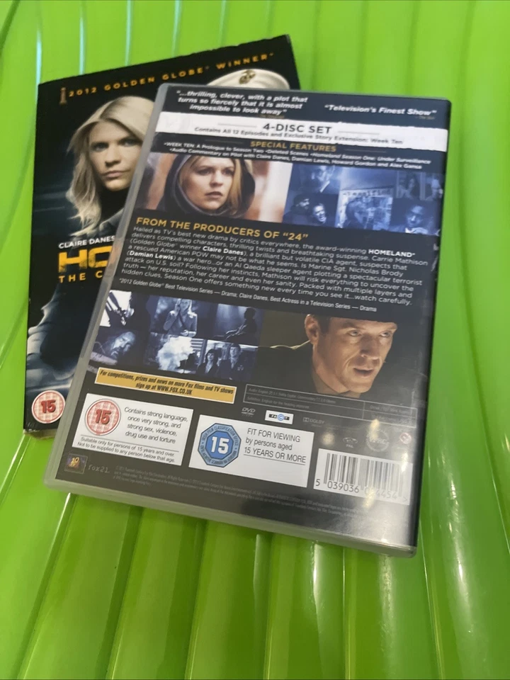 Homeland - The Complete First Season (DVD, 2012) 4 Discs - Image 4 of 4