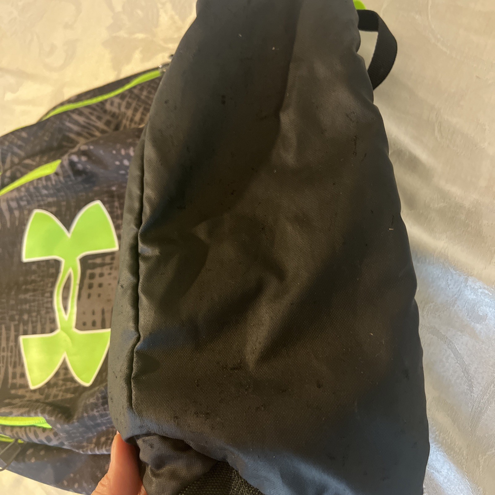 under armor backpack Black/green - image 7