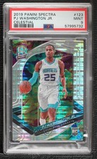 2019 Spectra Rookies Celestial Prizm 76/99 PJ Washington Jr #123 PSA 9 MINT 02sw