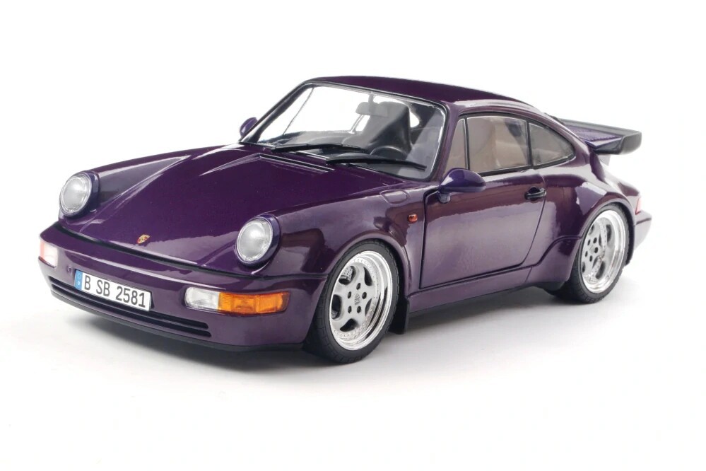 Solido 1:18 Porsche Porsche 911 (964) TURBO 1990 alloy car model