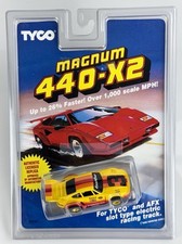 Tyco Magnum 440x2 Porsche Turbo 935 Car 3 Whale Tail Slot Car 8954 Vintage NEW