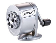 Bostitch Metal Manual Pencil Sharpener Silver Mps1-Ch