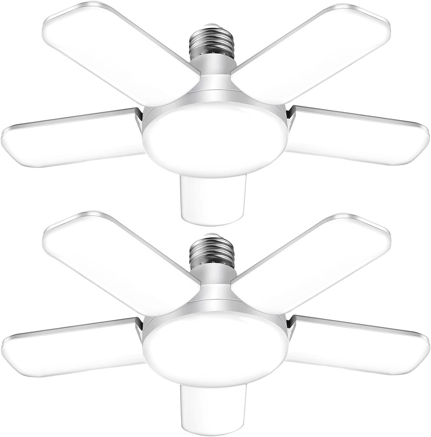 LED Garage Lights, Super Bright 8000 LM Garage Light Bulbs, 6500K Garage Ceiling