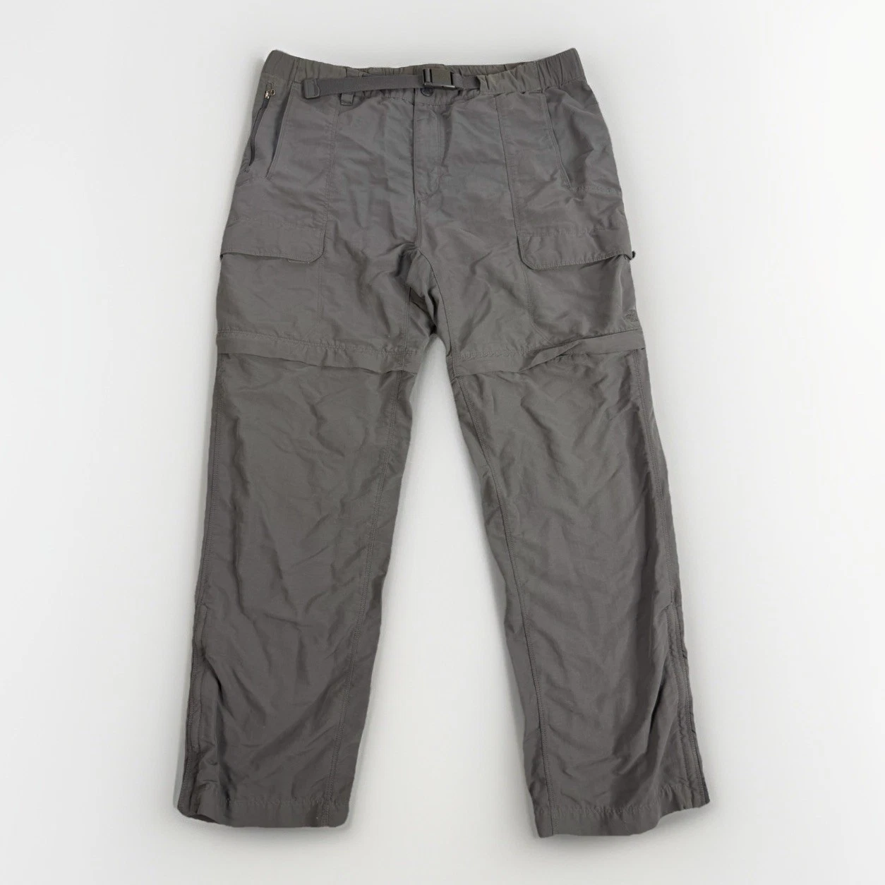 The North Face Men's Large Gray Paramount Peak II Convertible Pants Shorts