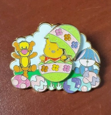 WDW Pin Winnie The Pooh Gang 2007 Easter Cute Cuties Characters Interactive 