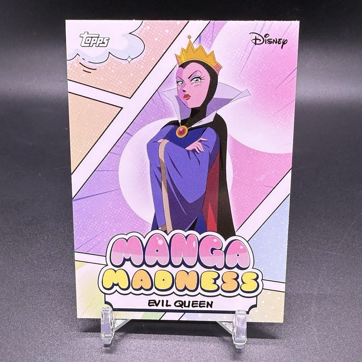 Manga! 🚨2026 Topps Disney Neon Evil Queen - MM-15 MANGA MADNESS