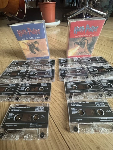 Harry Potter And The Goblet Of Fire - Cassettes Complete - Part 1 & 2 - Picture 2 of 11