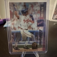 Pinnacle 1995 Sportflix Fred McGriff Artist's Proof First Base #3 Braves