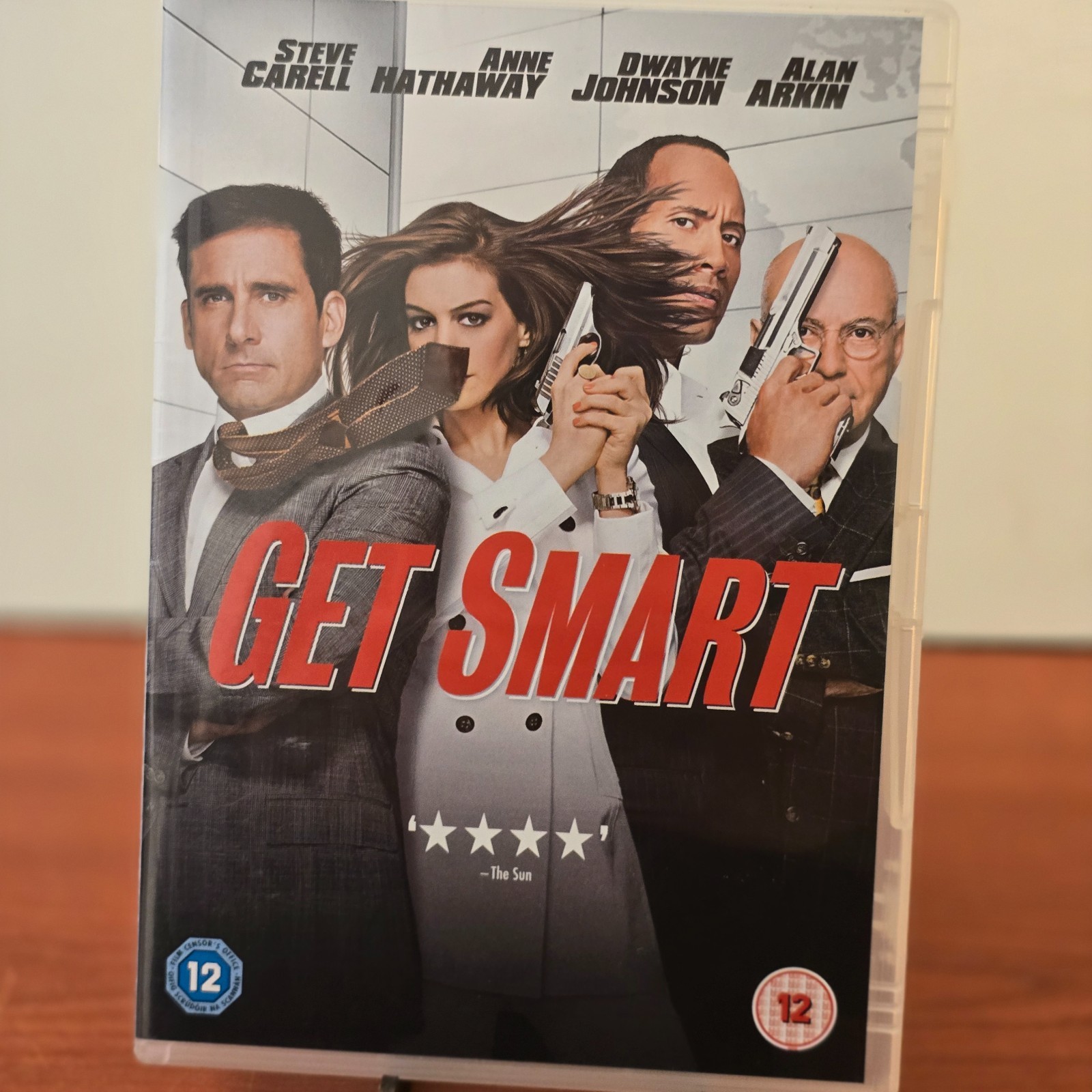 DVD Get Smart  Action & Adventure (2009) Anne Hathaway PAL Region 2 Cert 12