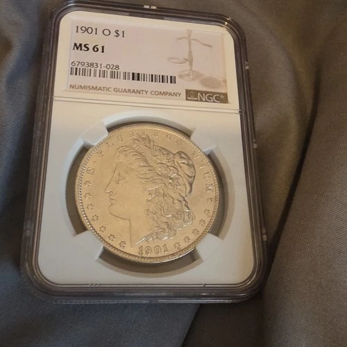 Morgan Dollar 1901-O Silver $1 NGC MS 61 Uncirculated New Orleans