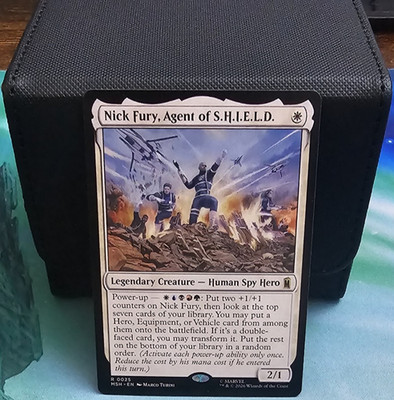 Nick Fury, Agent of S.H.I.E.L.D. MTG Commander Deck EDH Marvel Heroes Power-Up