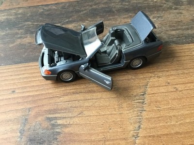 Schabak 1/43 Mercedes Benz 300/500 SL Cabrio graumetallic in OVP