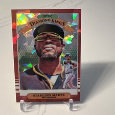 2019 OPTIC DIAMOND KINGS RED CRACKED ICE STARLING MARTE #3/7- SSP