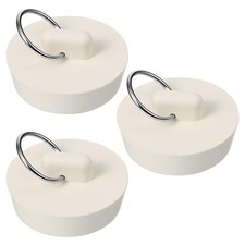 3Pcs Tub Stopper, Bathtub Plug, Kitchen Sink Plug for Drain, Utility Rubber S...