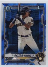 2021 Bowman Chrome Sapphire Edition Prospects Eduardo Garcia #BCP-191 1t2c