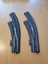 Märklin H0 2x 24671 C Gleis Bogenweiche link...