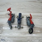 Lot of 3 Hot Wheels Redline Rrrumblers Motorcycles Parts or Repair