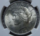 1923 BU U.S. Peace Silver Dollar NGC MS 64 McClaren Collection