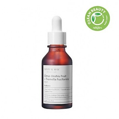 Mary&May Citrus Unshiu + Tremella Fuciformis Serum, 30 ml