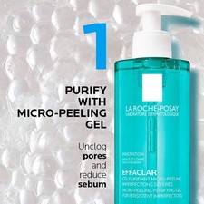 La Roche-Posay Effaclar Micro Peeling Cleansing Gel 400ml - For All Skin Types