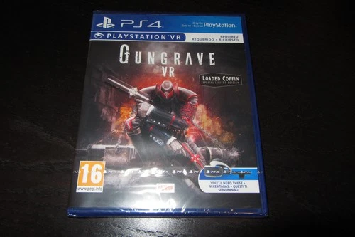GUNGRAVE LOADED COFFIN SPECIAL LIMITED EDITION SONY PS4 VR NEW SEALED