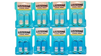 Listerine Cool Mint Pocketmist Oral Care Cool Mint Flavor, 7.7 mL, 16 Sprays