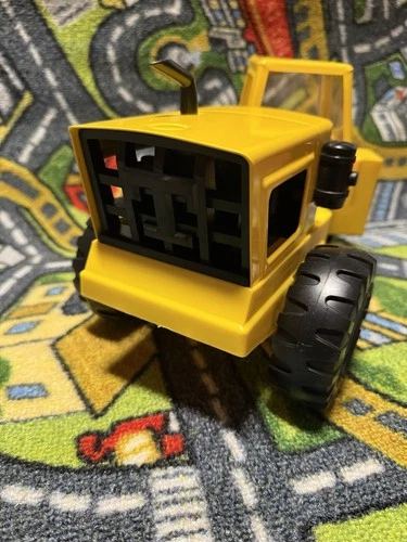 Tonka Road Roller Construction Vehicle Toy – Yellow – Durable Plastic– Pre-Owned