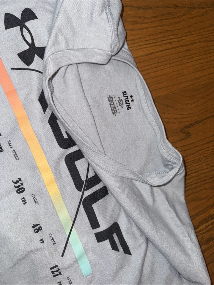 Camiseta gráfica masculina GG Under Armour golfe - Imagem 2 de 3