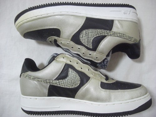 Ds 2001 Air Force 1 B Black Snake 3M Snakeus9 624040-001 - Picture 4 of 10