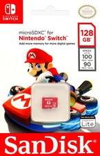 SanDisk 128GB microSDXC Memory Card for Nintendo Switch SEALED