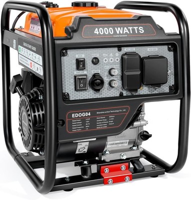 Gas Generator 4000 Watt 208cc Engine Gas Powered Generator Portable Emergency