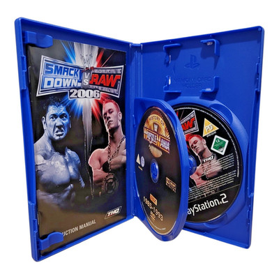 WWE SmackDown! vs. Raw 2006 PS2 Komplett 2-Disc Limited Edition