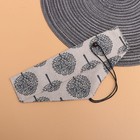 Cotton Tableware Bags Travel Portable Chopsticks Fork Storage Bag (Pattern C)