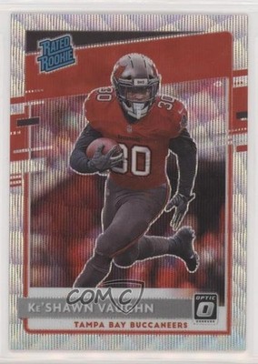 2020 Donruss Optic Rated Rookies Wave Prizm /199 Ke'Shawn Vaughn Rookie RC 1m1a
