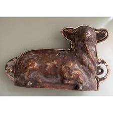 Antique Cast Iron Lamb "Lambie" Cake Mold Easter