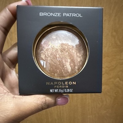 Napoleon Perdis Bronze Patrol Baked Bronzer Vegan Glow Shimmer 8g