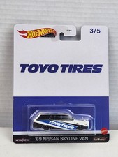 Hot Wheels '69 Nissan Skyline Van Toyo Tires 2023 Pop Culture Premium