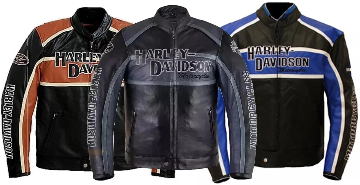 Harley-Davidson Regular Size 2XL Leather Outer Shell Coats